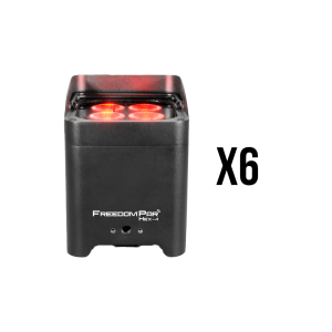 CHAUVET DJ Freedom Par Hex-4 (6pk) Rental