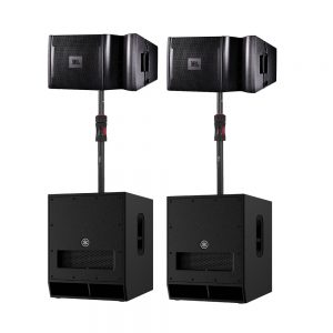 JBL VRX932LAP & DXS15 MKII Rental