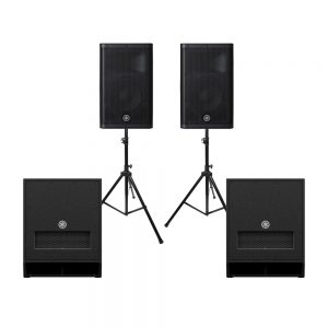 Yamaha DXR10 MkII & DXS15 MKII Rental