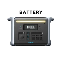 Anker SOLIX F1500 Rental - Battery Portable Power Station 1,536Wh | 1,800W  - Canal Sound & Light