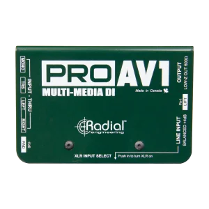 Radial ProAV1 Rental
