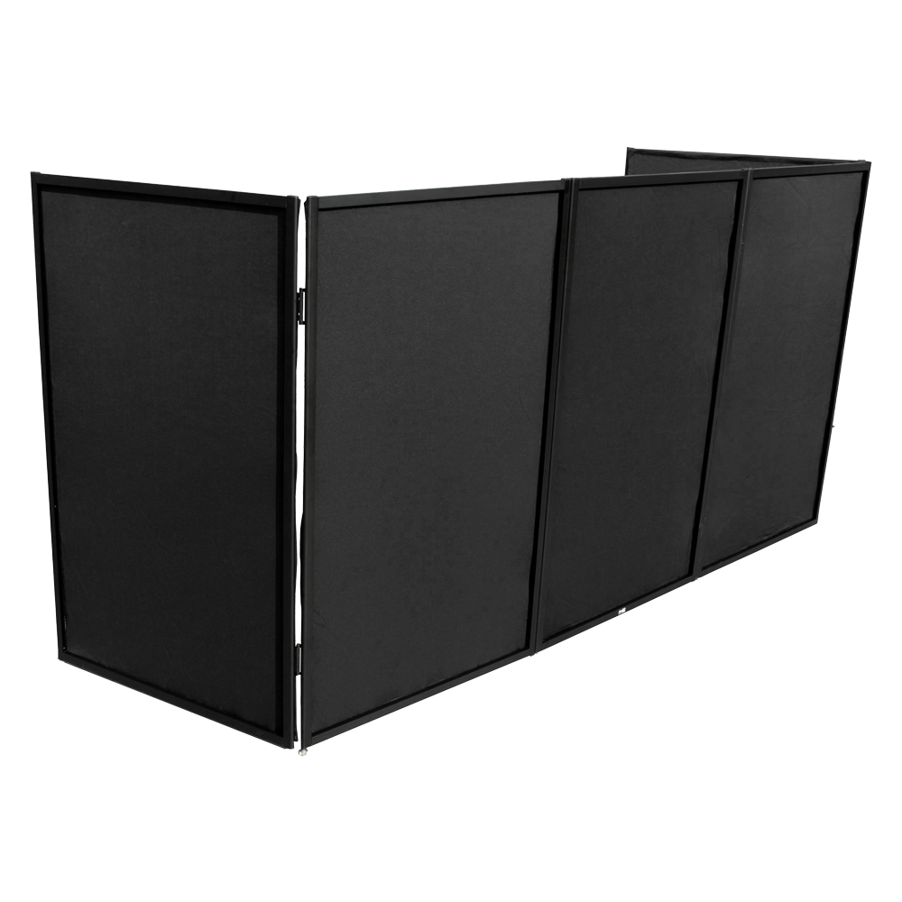 ONEFRAME 黒 24φ×11個と30φ×1個 ProX XF-5X3048B Rental - 5 Panel Black Frame DJ Facade W-Stainless
