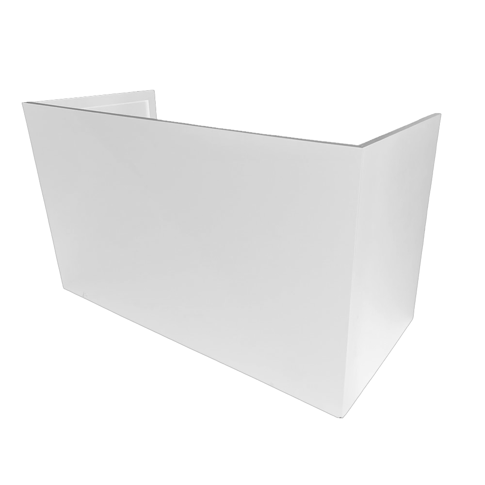 WHITE MATTE DJ FACADE RENTAL
