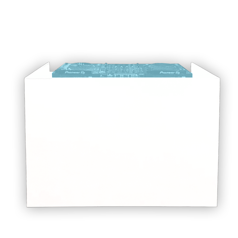 WHITE MATTE DJ FACADE RENTAL